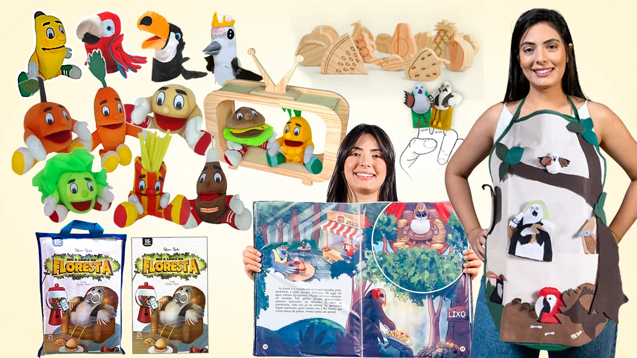 Imagem do produto KIT DEU A LOUCA NA FLORESTA