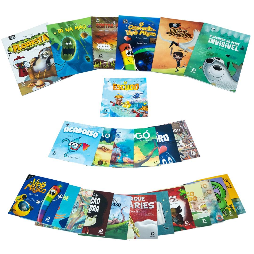 Imagem do produto KIT BIBLIOTECA ROBSON ROCHA FUNDAMENTAL I